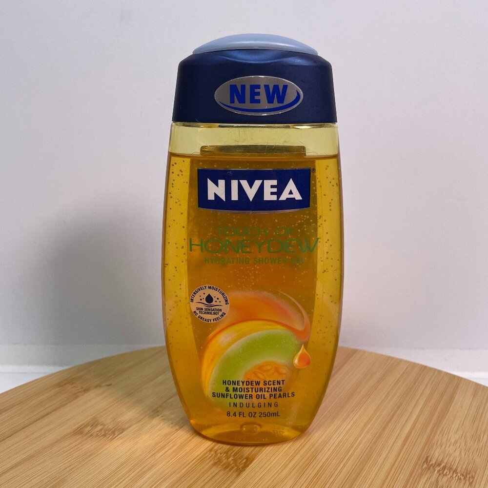Nivea Touch of Honeydew Hydrating Shower Gel 8.4 oz Moisturizing Sunflower Oil